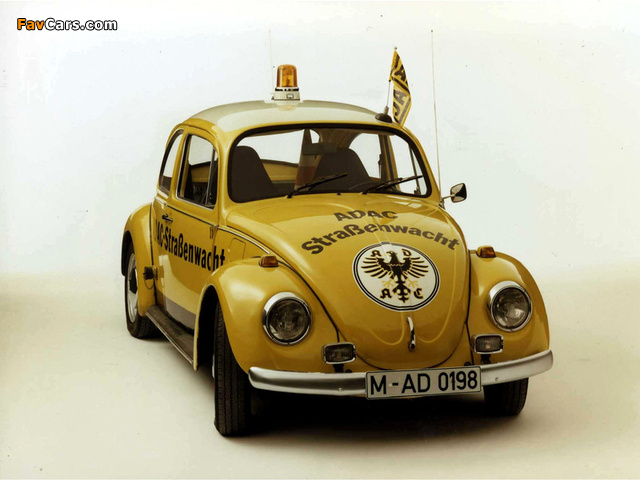 Volkswagen Käfer Strassenwacht 1963 wallpapers (640 x 480)