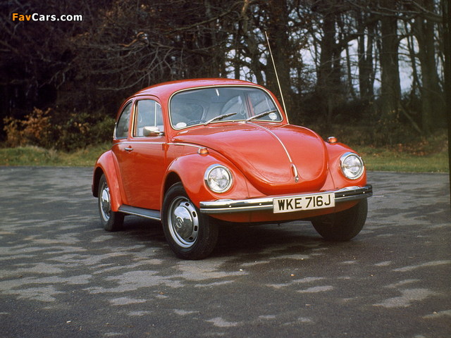 Volkswagen Beetle UK-spec 1970 photos (640 x 480)
