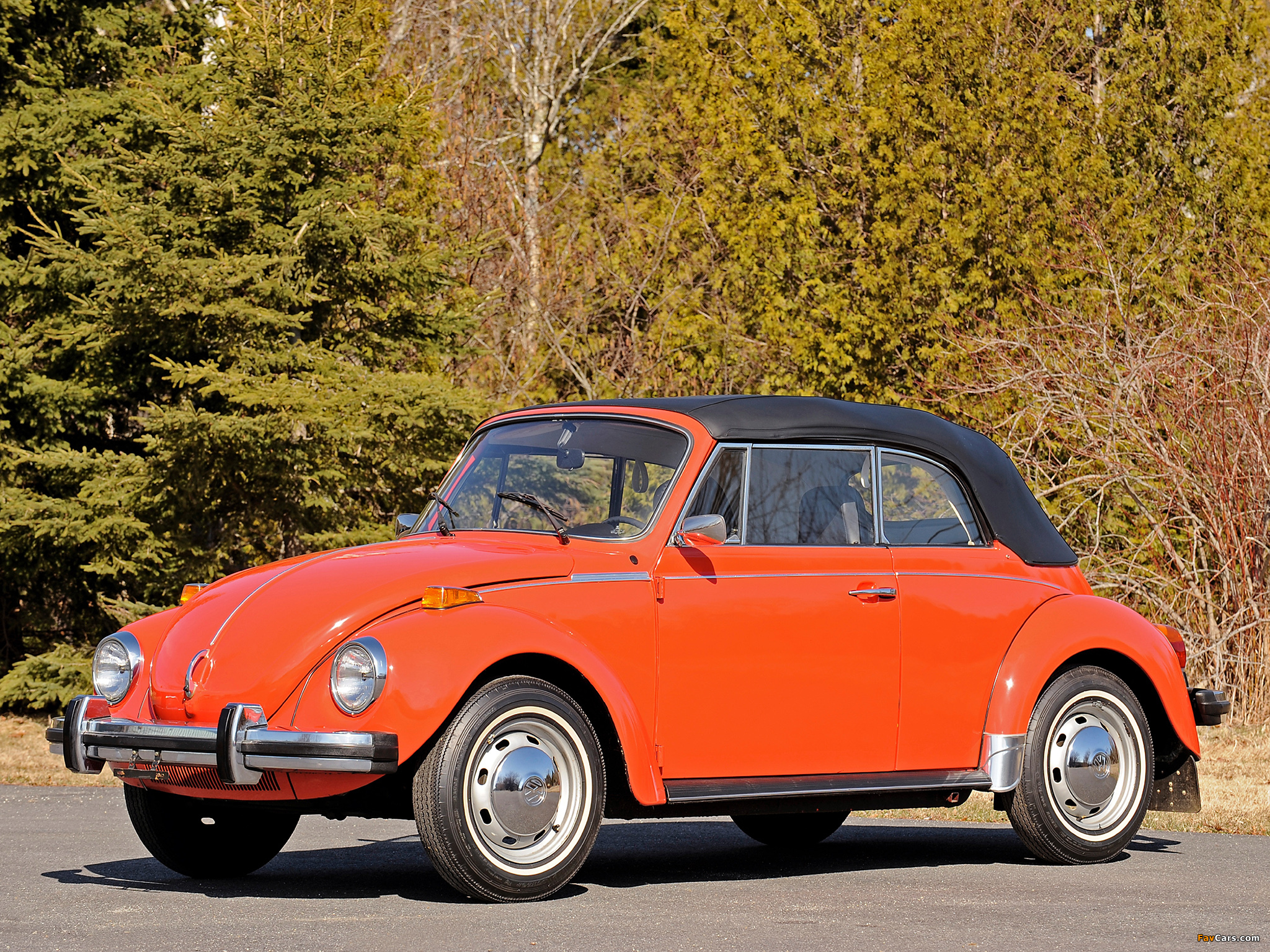 Volkswagen Beetle Convertible 1972 photos (2048 x 1536)