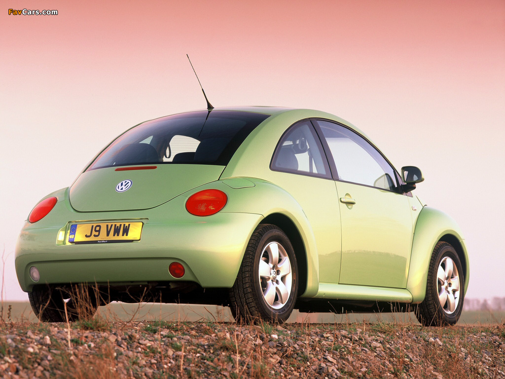 Volkswagen New Beetle UK-spec 1998–2005 photos (1024 x 768)