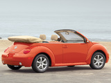 Volkswagen New Beetle Convertible 2000–05 images