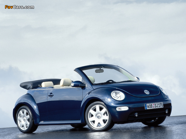 Volkswagen New Beetle Cabrio 2000–05 images (640 x 480)