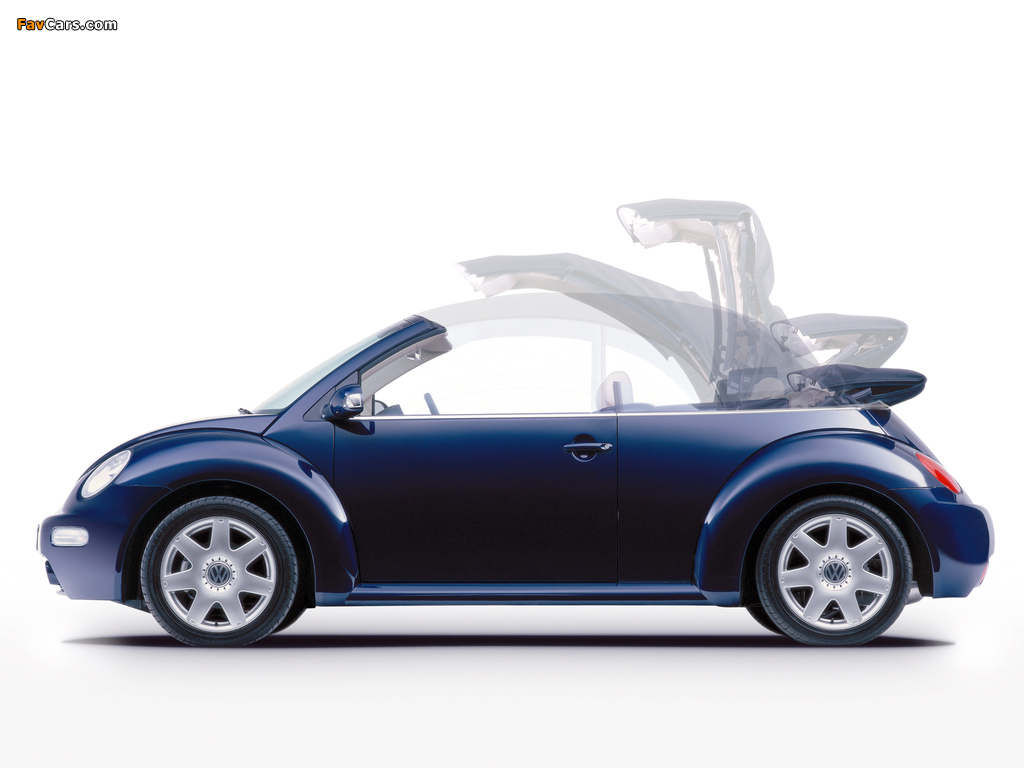 Volkswagen New Beetle Cabrio 2000–05 photos (1024 x 768)