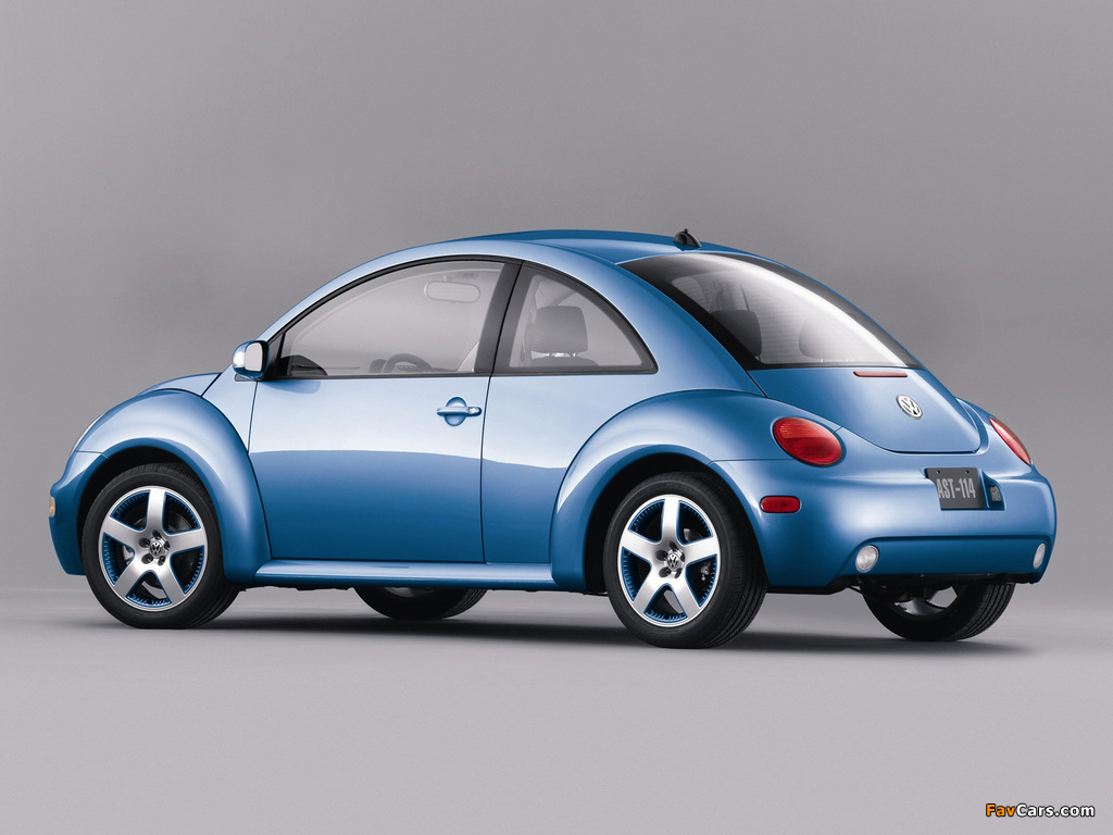 Volkswagen New Beetle Satellite Blue 2004 pictures (1024 x 768)