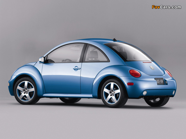 Volkswagen New Beetle Satellite Blue 2004 pictures (640 x 480)