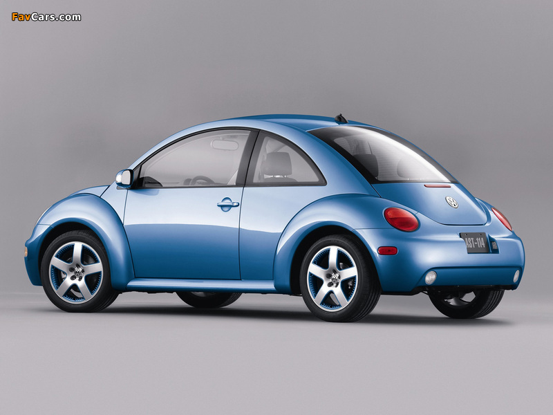 Volkswagen New Beetle Satellite Blue 2004 pictures (800 x 600)