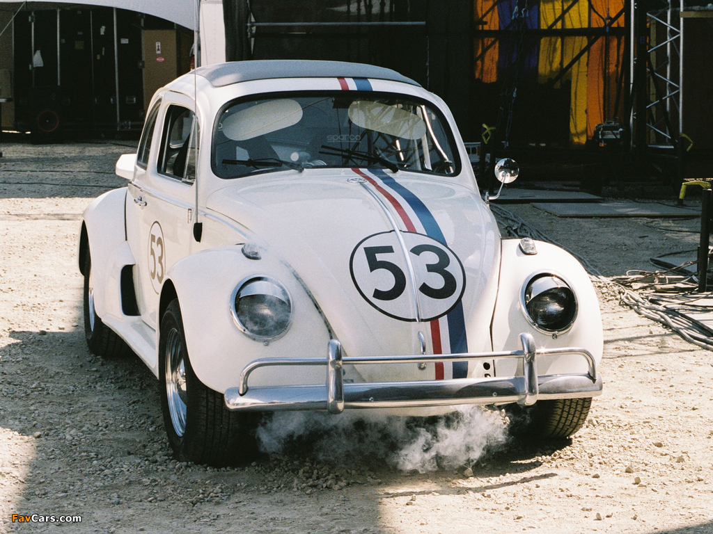 Volkswagen Beetle Herbie 2005 wallpapers (1024 x 768)