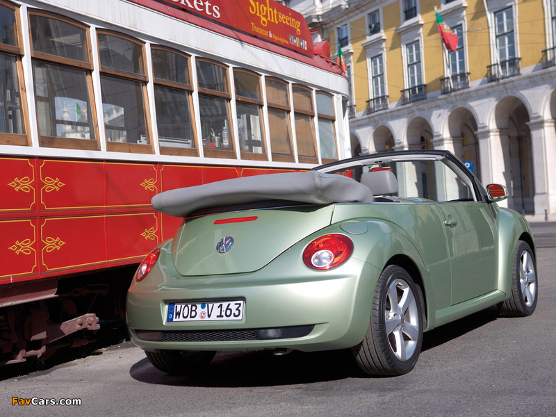 Volkswagen New Beetle Cabrio 2006–10 images (800 x 600)