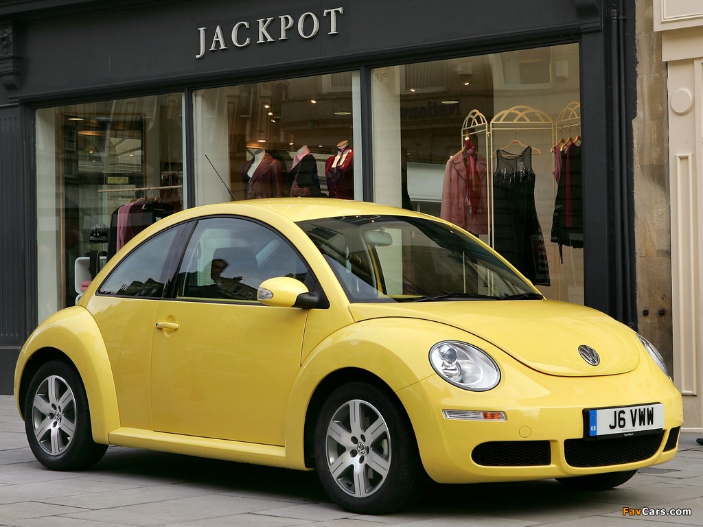 Volkswagen New Beetle UK-spec 2006–10 photos (1024 x 768)
