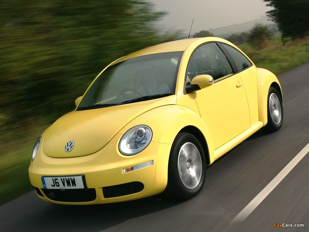 Volkswagen New Beetle UK-spec 2006–10 photos (1024 x 768)