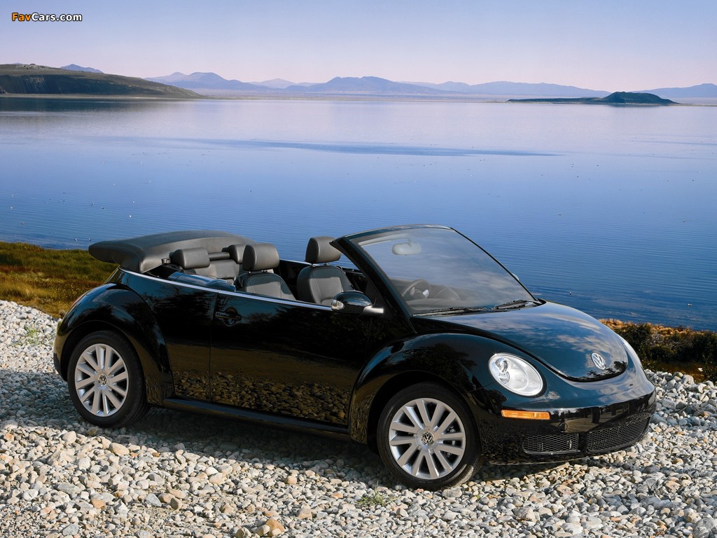 Volkswagen New Beetle Convertible 2006–10 photos (1024 x 768)