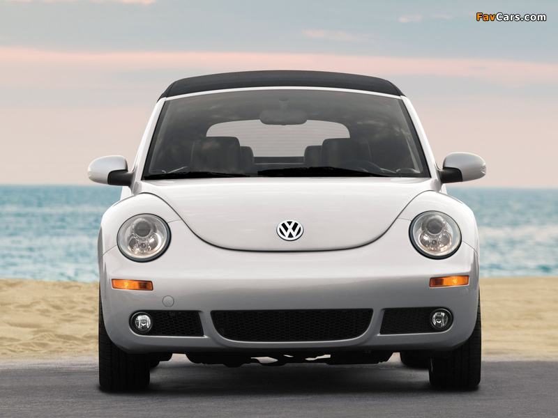 Volkswagen New Beetle Convertible 2006–10 pictures (800 x 600)