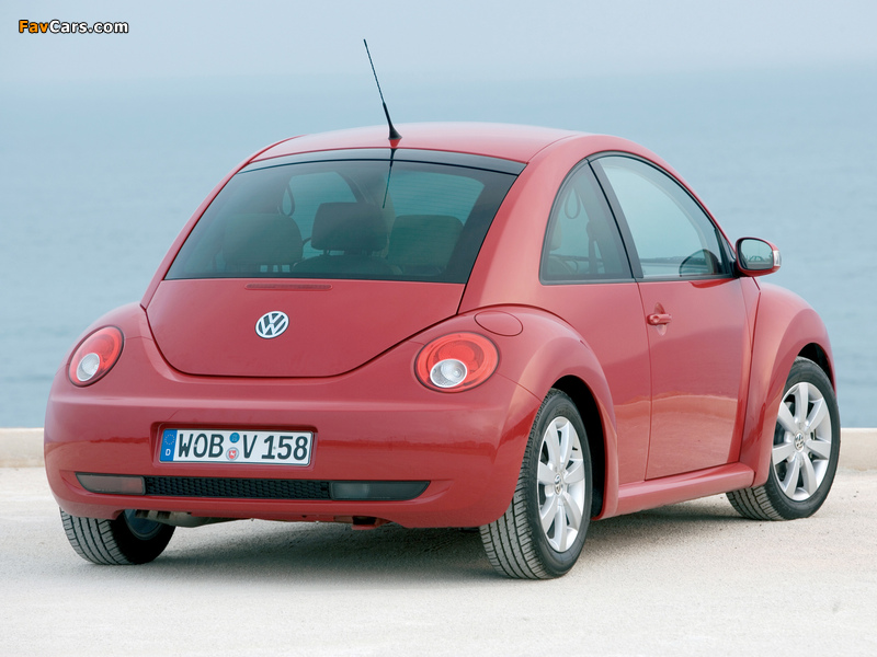 Volkswagen New Beetle 2006–10 pictures (800 x 600)