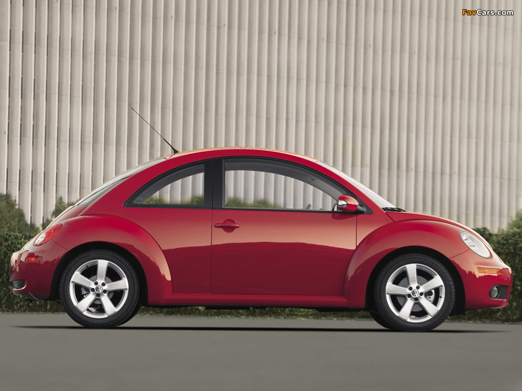 Volkswagen New Beetle US-spec 2006–10 wallpapers (1024 x 768)