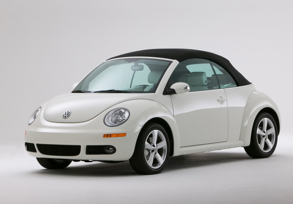 Volkswagen New Beetle Convertible Triple White 2007 photos