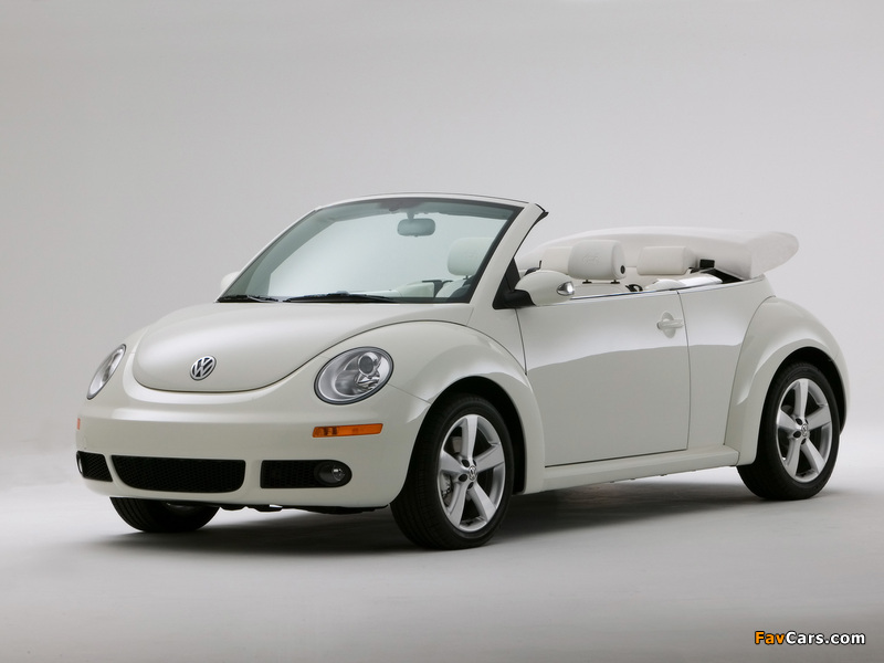 Volkswagen New Beetle Convertible Triple White 2007 photos (800 x 600)