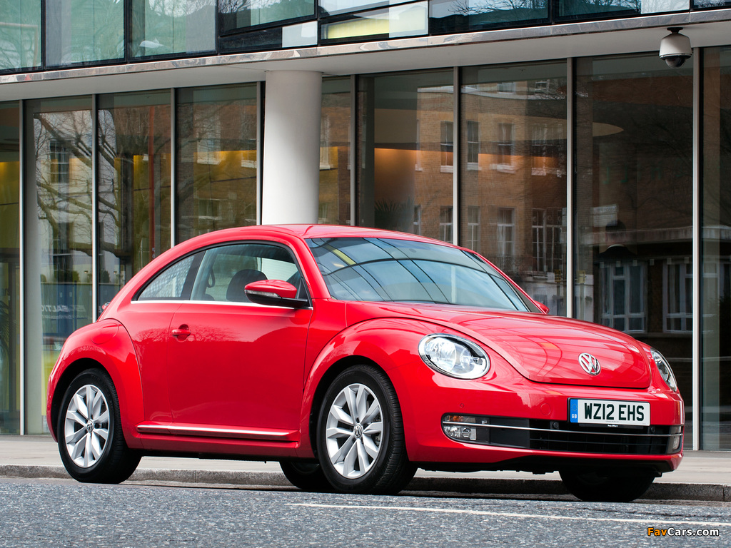 Volkswagen Beetle UK-spec 2011 photos (1024 x 768)