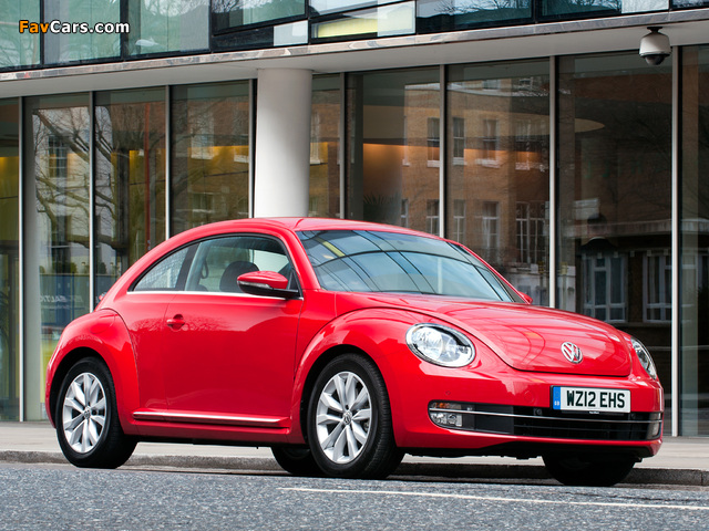 Volkswagen Beetle UK-spec 2011 photos (640 x 480)