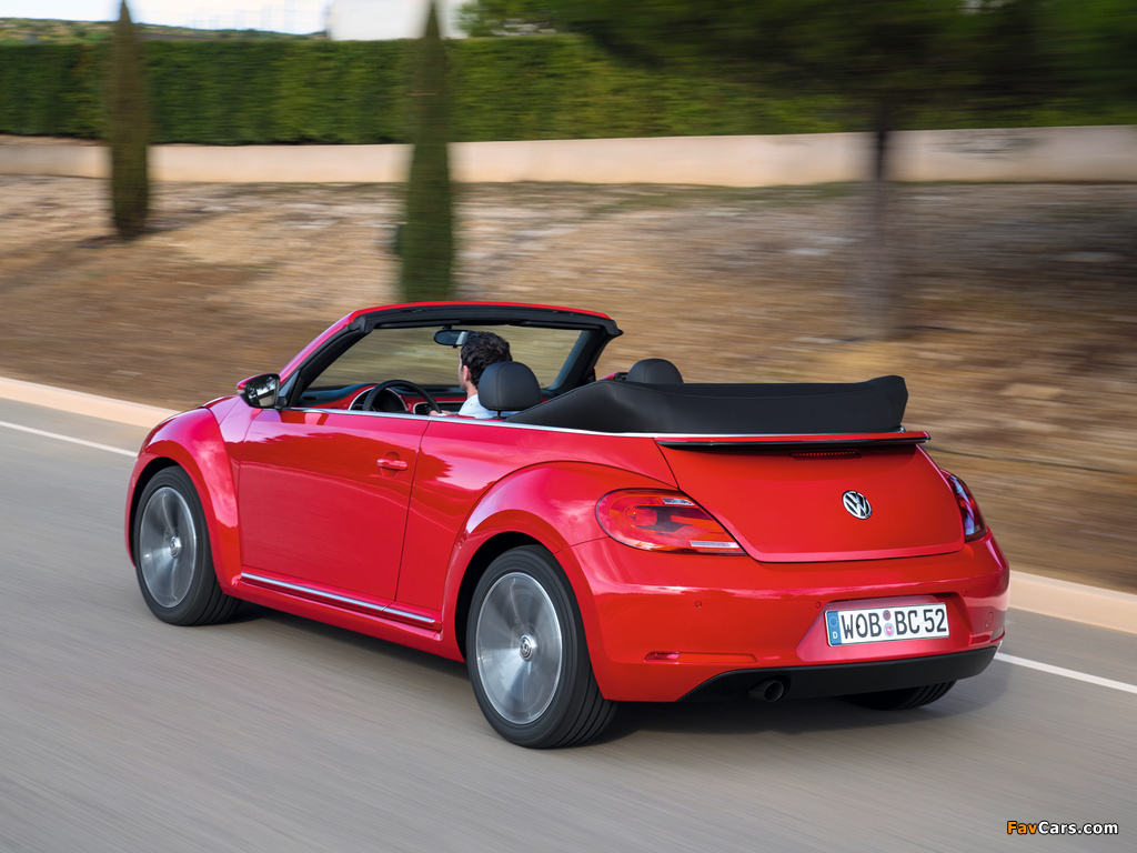 Volkswagen Beetle Cabrio 2012 images (1024 x 768)