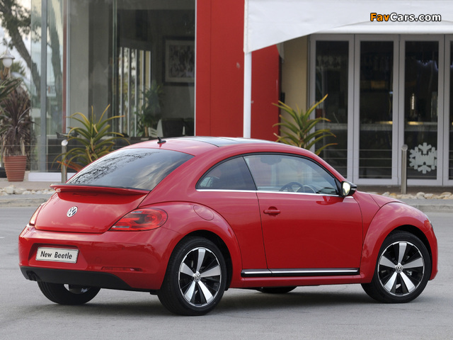 Volkswagen Beetle ZA-spec 2012 photos (640 x 480)