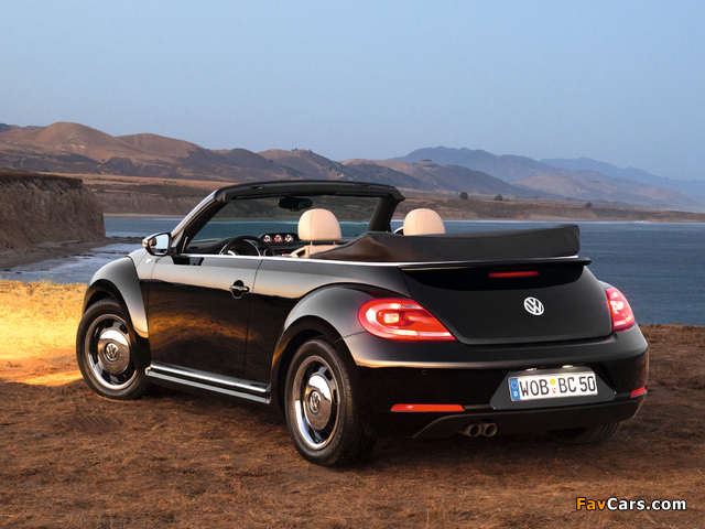 Volkswagen Beetle Cabrio 50s Edition 2012 photos (640 x 480)