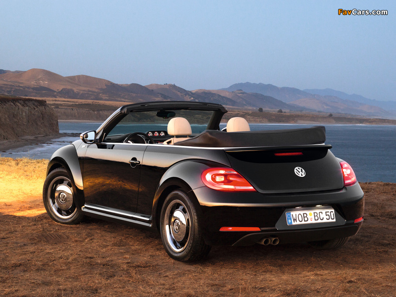 Volkswagen Beetle Cabrio 50s Edition 2012 photos (800 x 600)