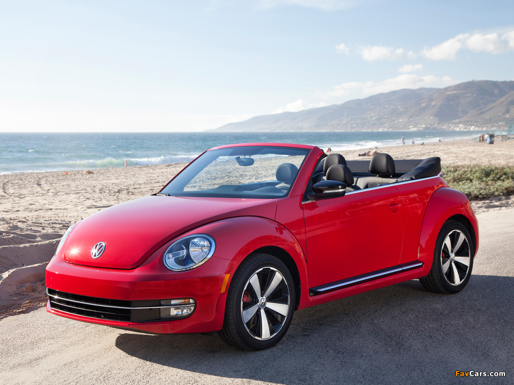 Volkswagen Beetle Convertible Turbo 2012 pictures (1024 x 768)
