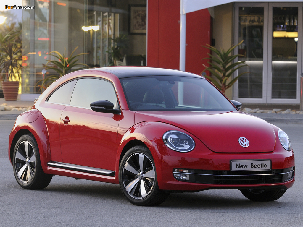 Volkswagen Beetle ZA-spec 2012 pictures (1024 x 768)