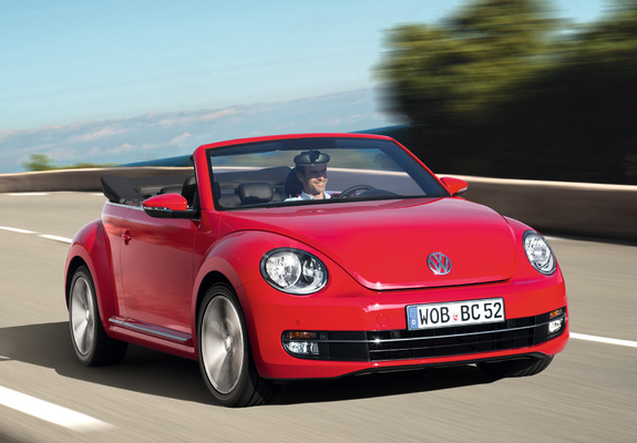 Volkswagen Beetle Cabrio 2012 wallpapers