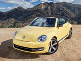 Volkswagen Beetle Convertible 2012 wallpapers