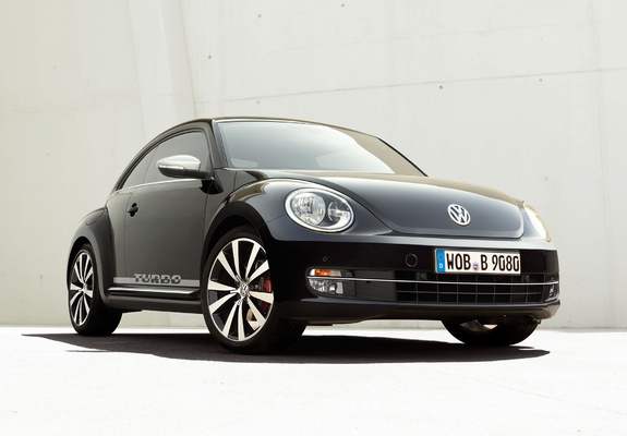Volkswagen Beetle Turbo Black 2012 wallpapers