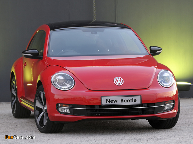 Volkswagen Beetle ZA-spec 2012 wallpapers (640 x 480)