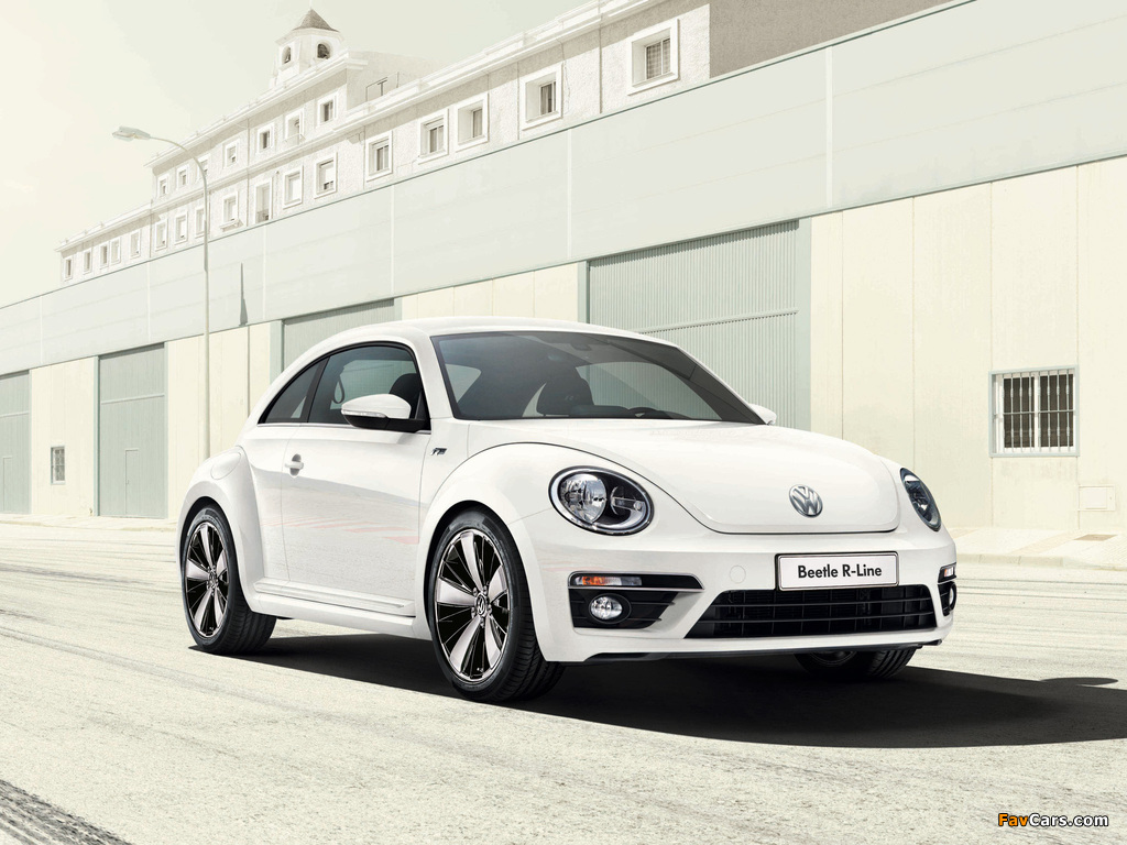 Volkswagen Beetle R-Line 2012 wallpapers (1024 x 768)