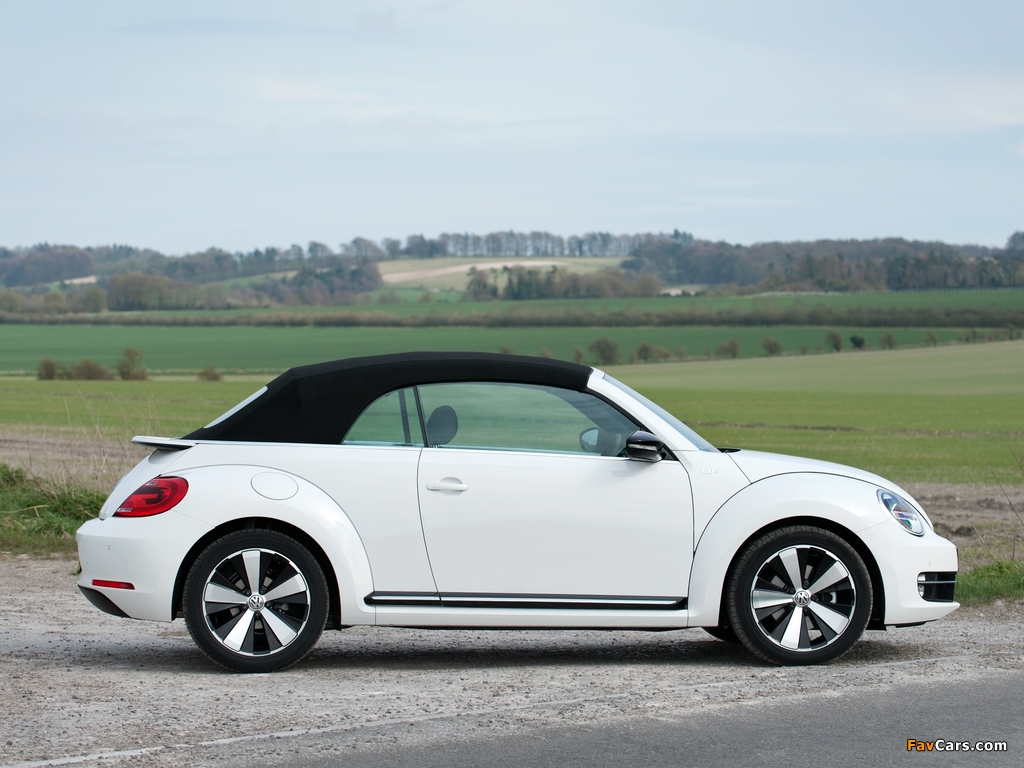 Volkswagen Beetle Cabrio 60s Edition UK-spec 2013 images (1024 x 768)