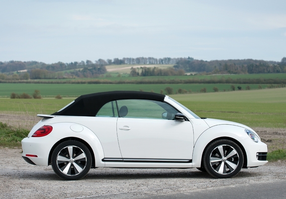 Volkswagen Beetle Cabrio 60s Edition UK-spec 2013 images