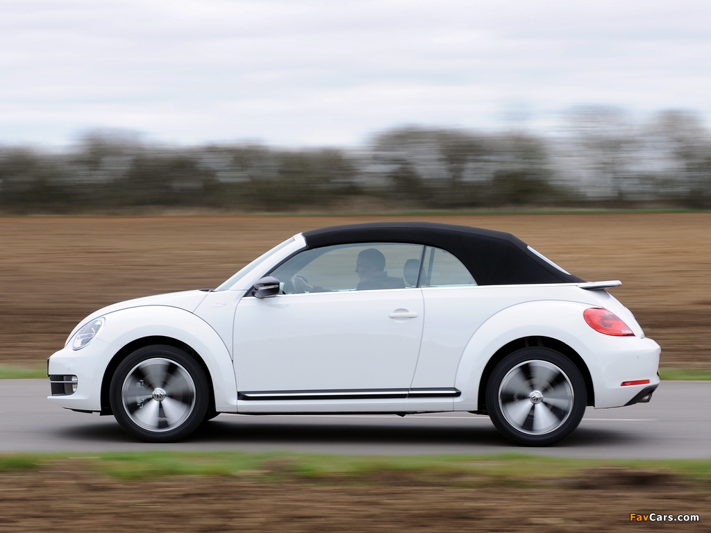 Volkswagen Beetle Cabrio 60s Edition UK-spec 2013 pictures (1024 x 768)