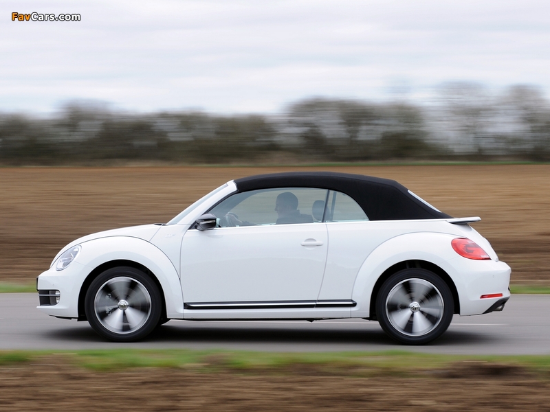 Volkswagen Beetle Cabrio 60s Edition UK-spec 2013 pictures (800 x 600)