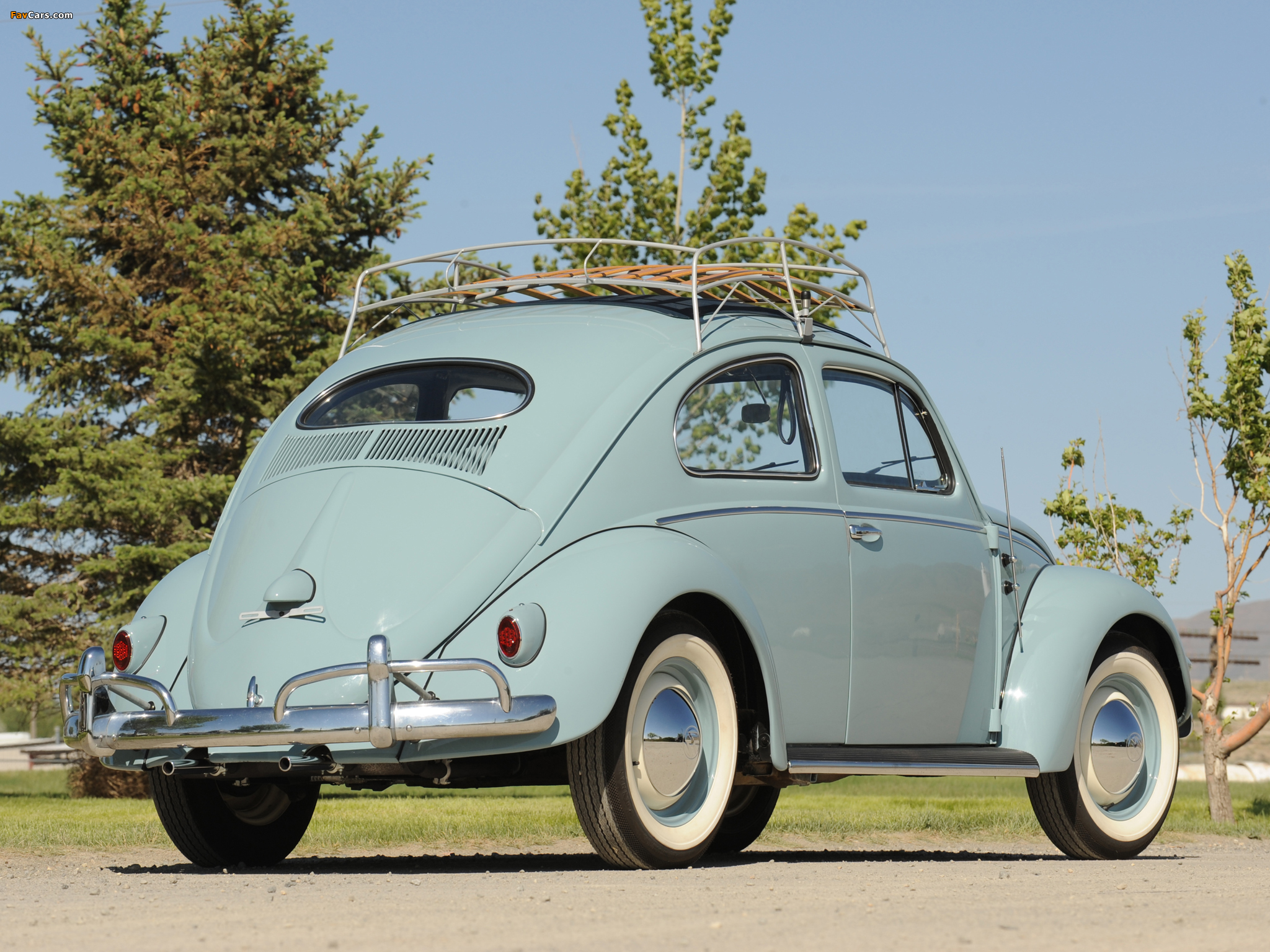 Volkswagen Beetle 1953–57 wallpapers (2048 x 1536)