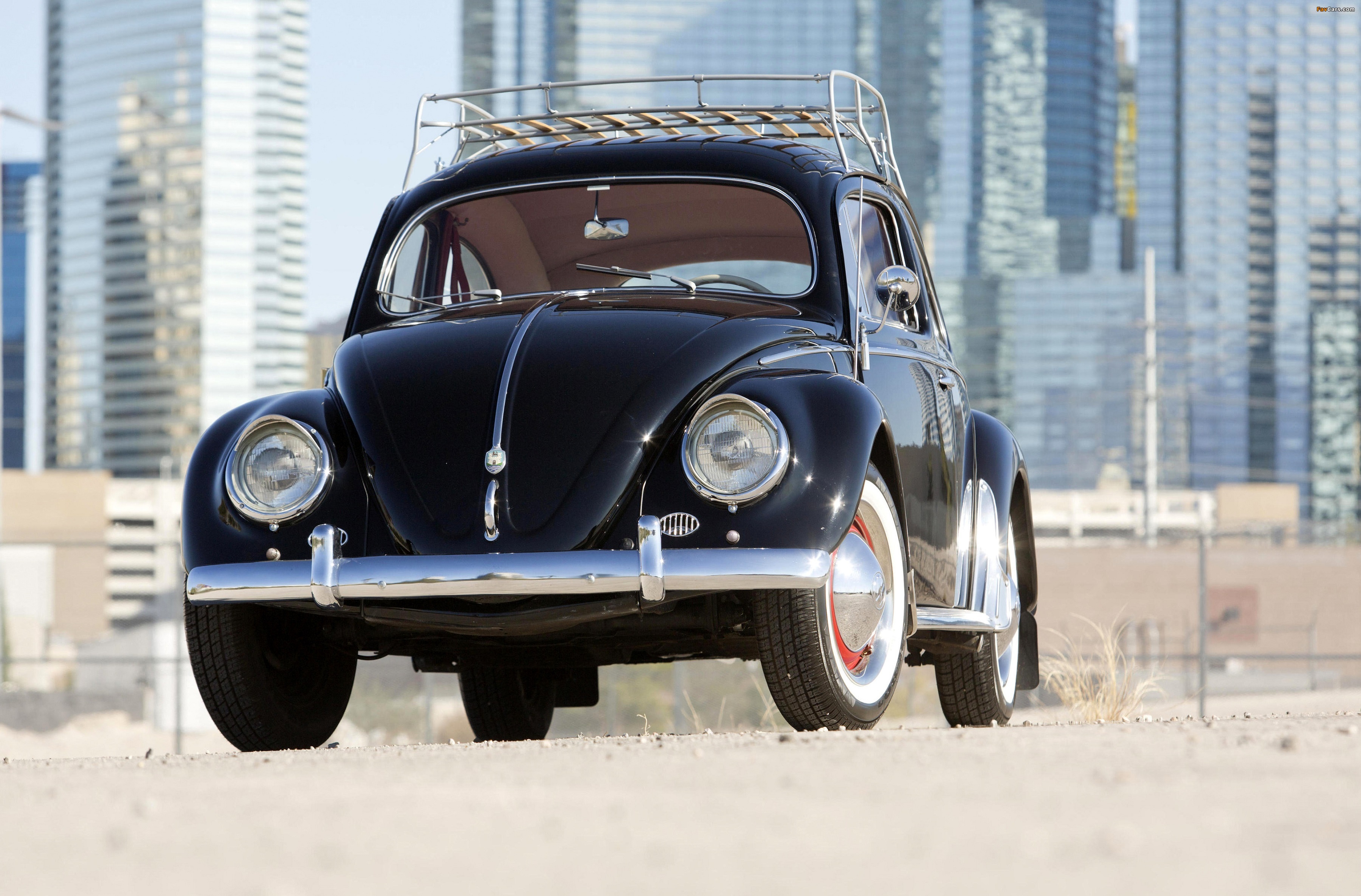 Volkswagen Beetle North America 1954 wallpapers (3600 x 2370)