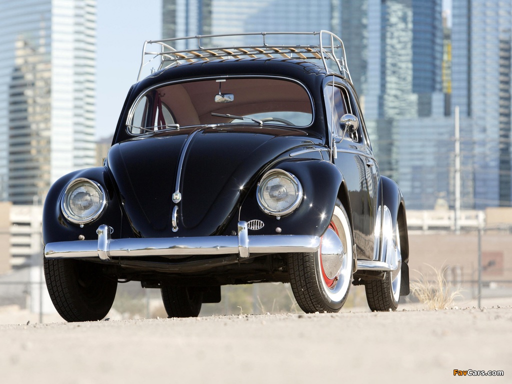 Volkswagen Beetle North America 1954 wallpapers (1024 x 768)