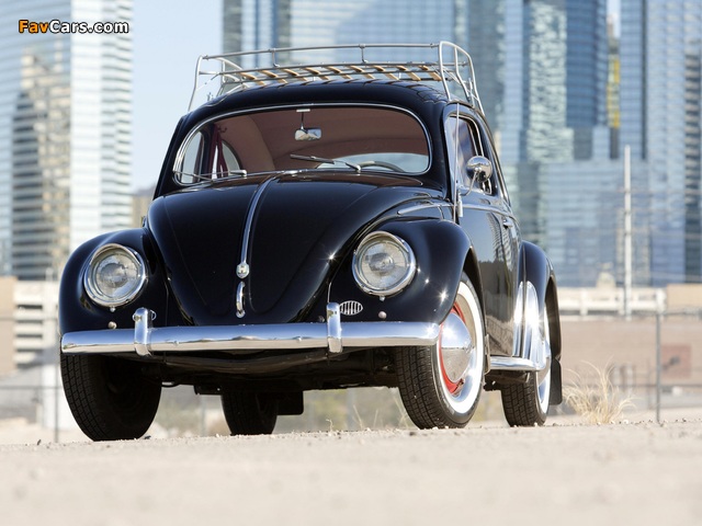 Volkswagen Beetle North America 1954 wallpapers (640 x 480)