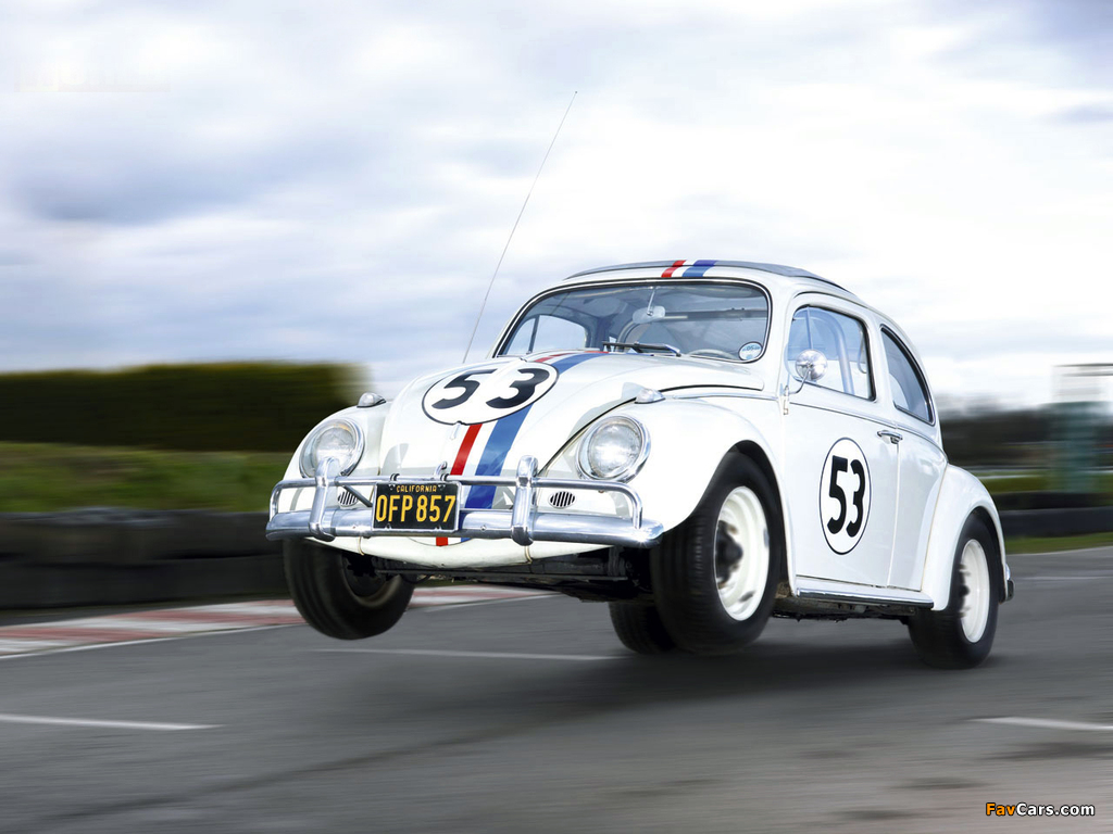 Volkswagen Beetle Herbie 1980 wallpapers (1024 x 768)