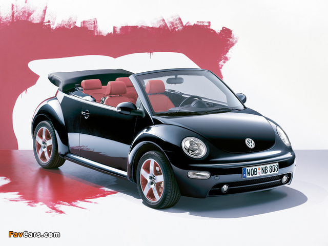 Volkswagen New Beetle Dark Flint 2005 wallpapers (640 x 480)