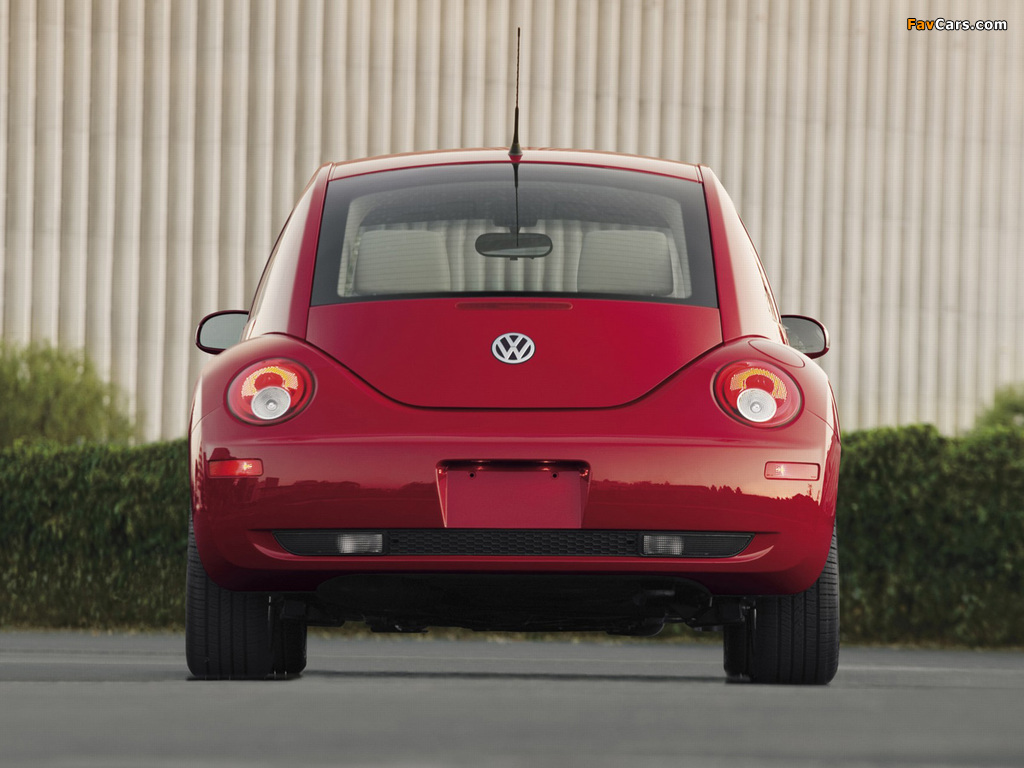Volkswagen New Beetle US-spec 2006–10 wallpapers (1024 x 768)