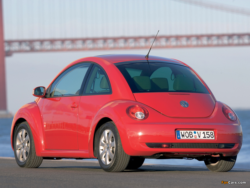 Volkswagen New Beetle 2006–10 wallpapers (1024 x 768)
