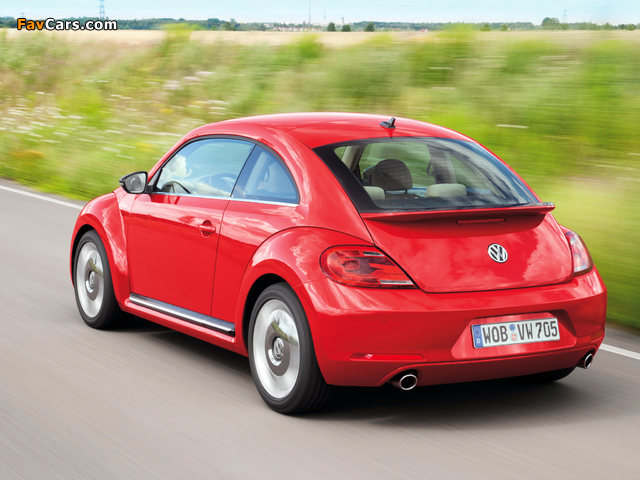 Volkswagen Beetle 2011 wallpapers (640 x 480)