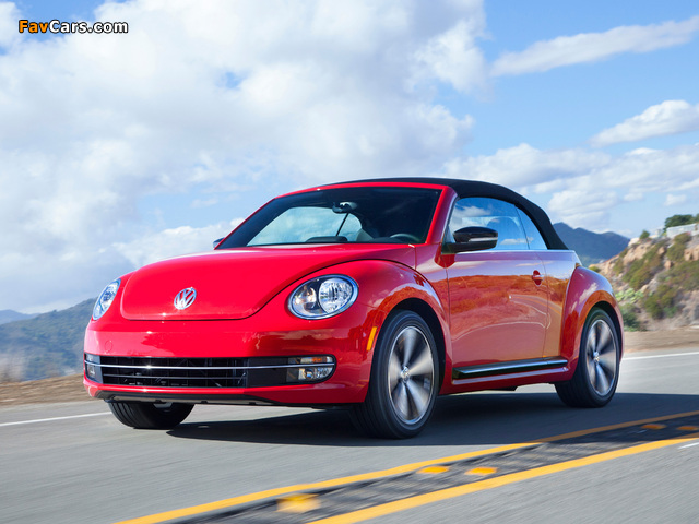 Volkswagen Beetle Convertible Turbo 2012 wallpapers (640 x 480)