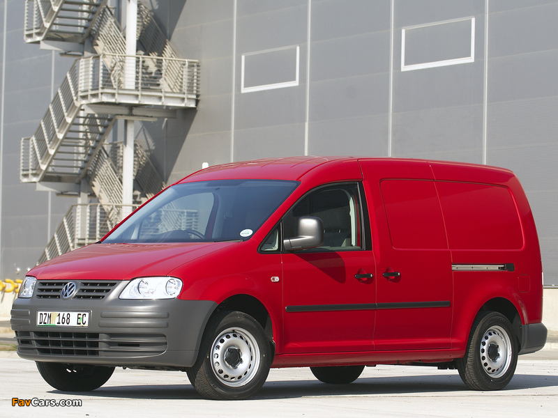 Photos of Volkswagen Caddy Maxi Panel Van ZA-spec (Type 2K) 2007–10 (800 x 600)