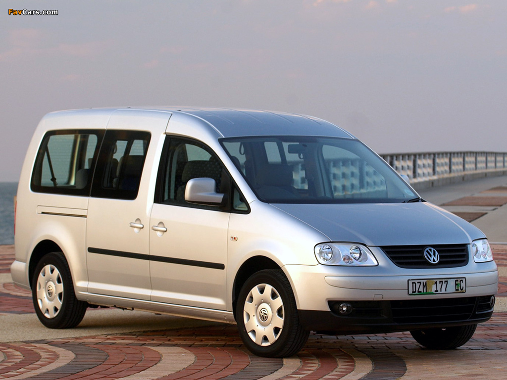 Photos of Volkswagen Caddy Maxi Life ZA-spec (Type 2K) 2007–10 (1024 x 768)