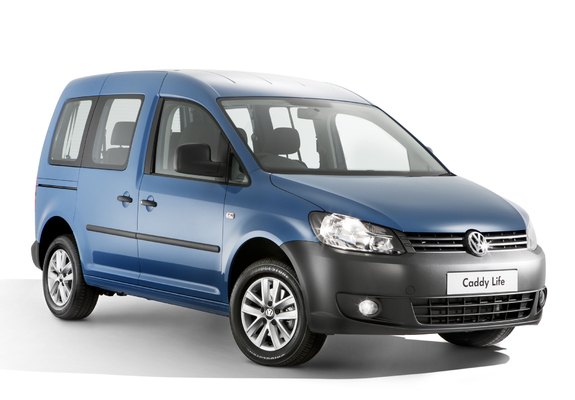 Photos of Volkswagen Caddy Life AU-spec (Type 2K) 2010